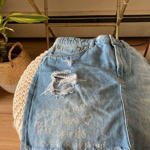 Zara Denim Skirt
